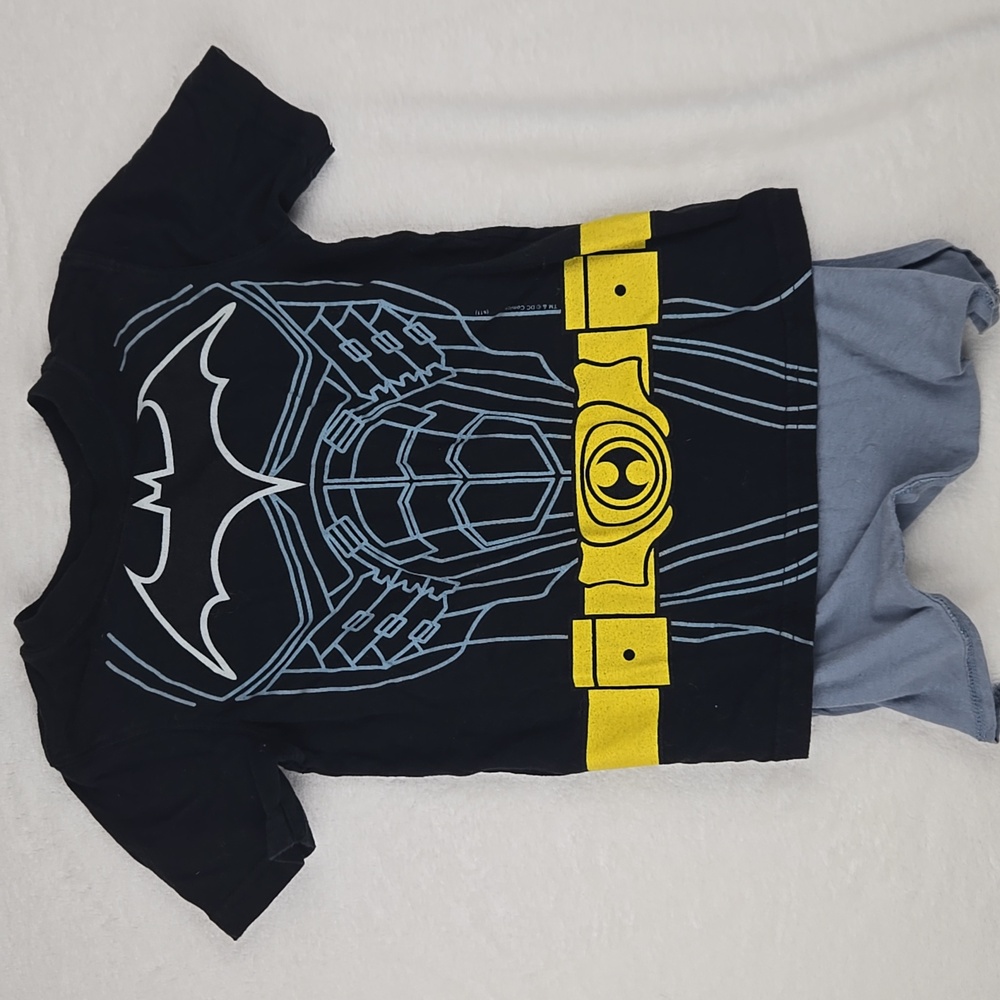 Baby Gap Batman T-Shirt with Cape Size 5T Short Sleeve